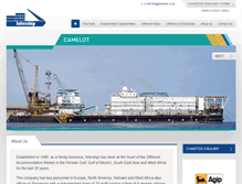 Tablet Screenshot of interships.com